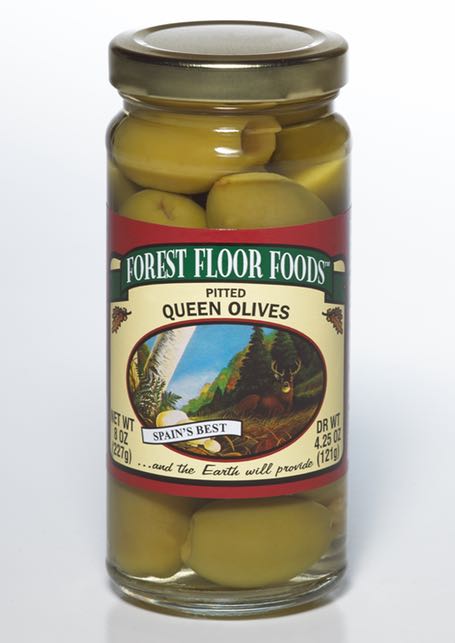 Pitted Queen Olive Forest Floor Foods