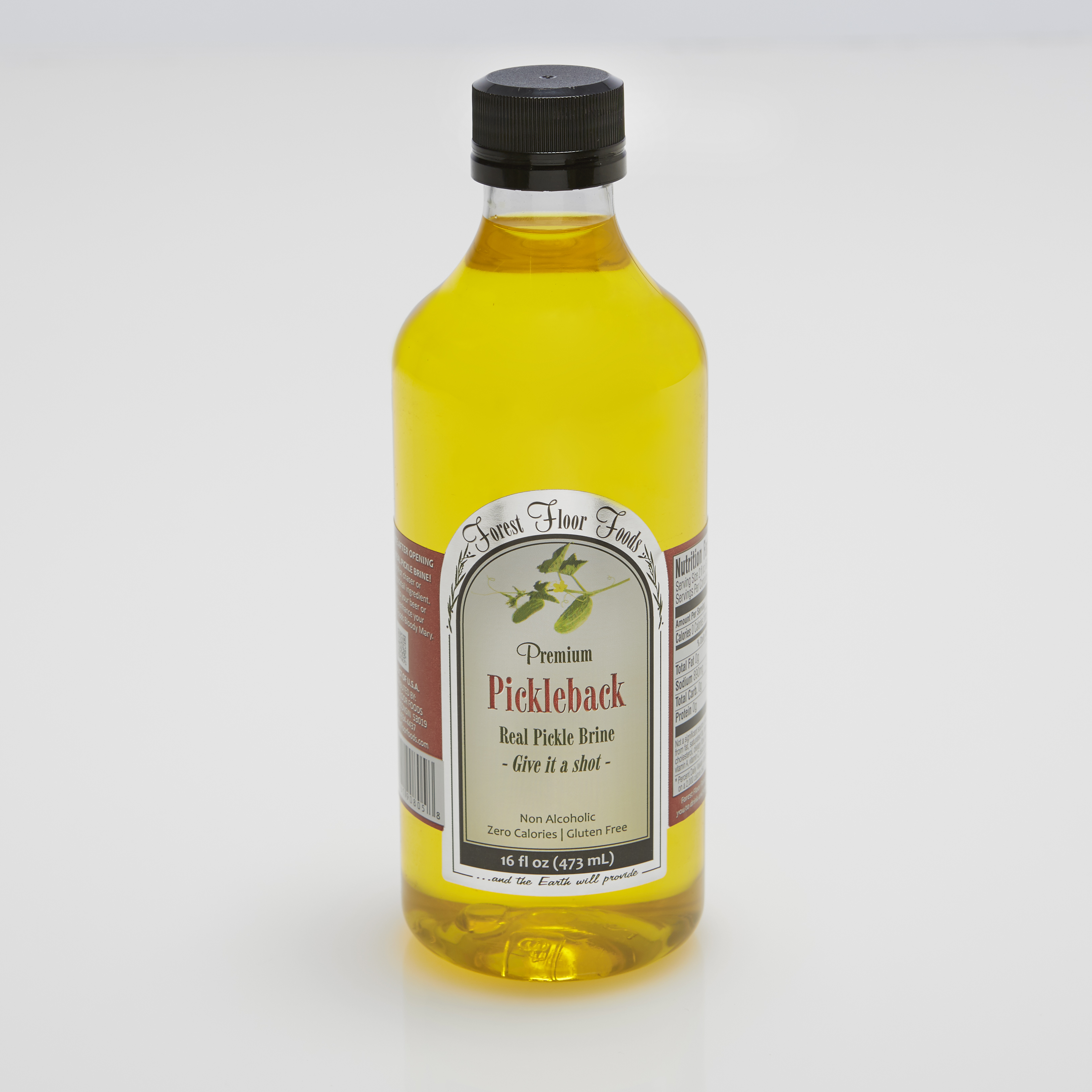 Premium Pickleback Real Pickle Brine Forest Floor Foods